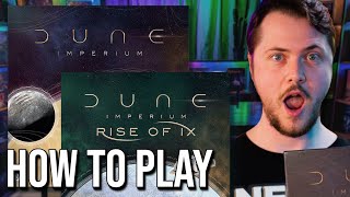 How To Play Dune Imperium with The Rise of Ix Expansion