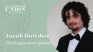 Jacob Bowden | This House Believes In A Loving God | Cambridge Union