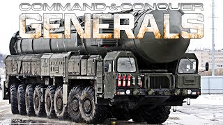 7 ICBM vs 2 United States - Command and Conquer Generals Rise of The Reds