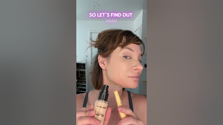 Testing L A  COLORS Truly Matte Foundation - is it as good as the more expensive versions?