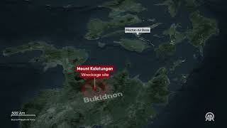 🛩️ The wreckage of a missing Philippine Air Force F-50 fighter jet has been found at Mt. Kalatungan