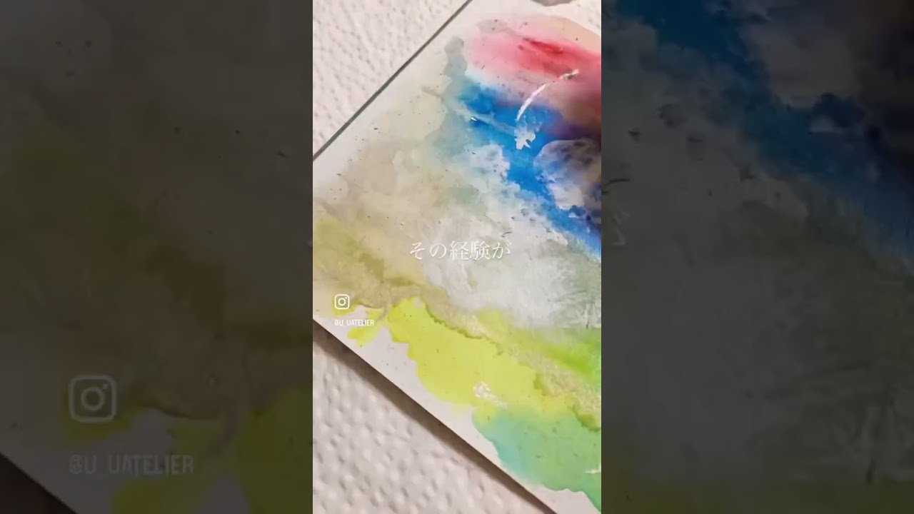 失敗は成功のもと #shorts #textureart #テクスチャーアート - YouTube