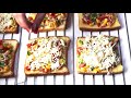 Borosil Vegetable Cheese Toasts