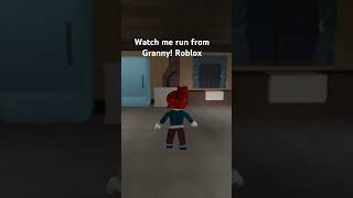 Watch me run from granny. #prisonrun #roblox #robloxgames