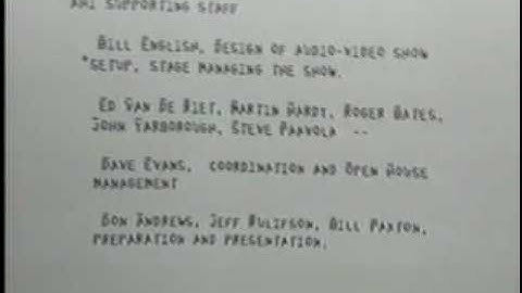 Part 10 of 10: Engelbart and the Dawn of Interactive Computing: SRI