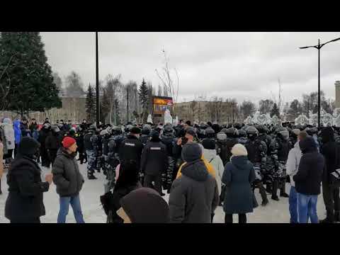 Митинг за Навального в Ижевске.