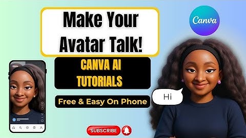 How to Make a Talking Avatar in Canva — Free AI Trick on Your Phone!