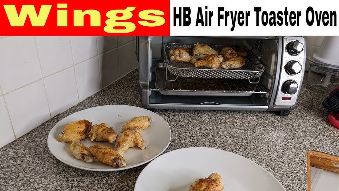 Hamilton Beach Easy Reach Sure-crisp Air Fryer Toaster Oven w/ Crumb Tray  31413