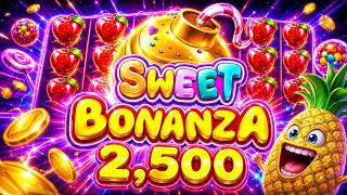 FIBZY Ch ช่องจริงมีเพียงหนึ่งเดียว : SWEET BONANZA 2,500 ลั่นไปสมาชิกกกกก 😎 !!