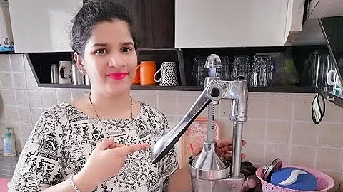 Hand Press Juicer || Kalsi Brand Juicer Unboxing and honest review after using || Extracts 99% Juice