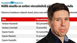 Vantaan Havukosken asukkaista jo 56,6 % on vieraskielisiä - mikä on sinun asuinalueesi tilanne?