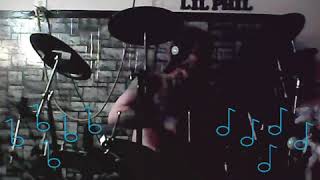 "McQueen Fiend" By: Caskey And L-P Playing Drums