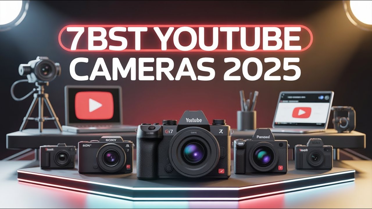 7 лучших камер YouTube 2025 года | Оборудование для видеоблогов и кинопроизводства