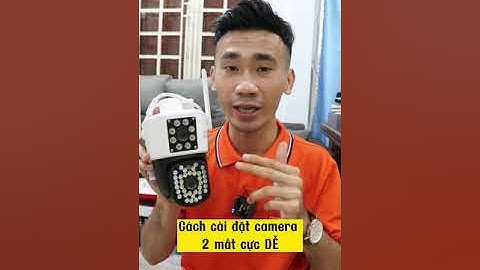Cách kết nối Wifi Camera Yoosee 2 Mắt ngoài trời cực DỄ #yoosee #cameraanninh #camerawifi #docla