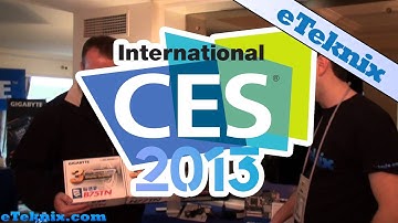 Gigabyte showcase new line of Thin ITX motherboards at CES 2013