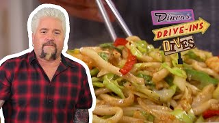 Guy Fieri Eats HandPulled Noodles in Portland | Diners, DriveIns and Dives | Food Network