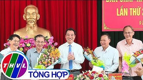 Tỉnh ủy Vĩnh Long công bố và trao quyết định về công tác cán bộ
