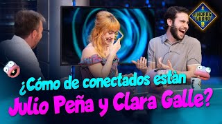 Nivel de telepatía entre Clara Galle y Julio Peña - El Hormiguero