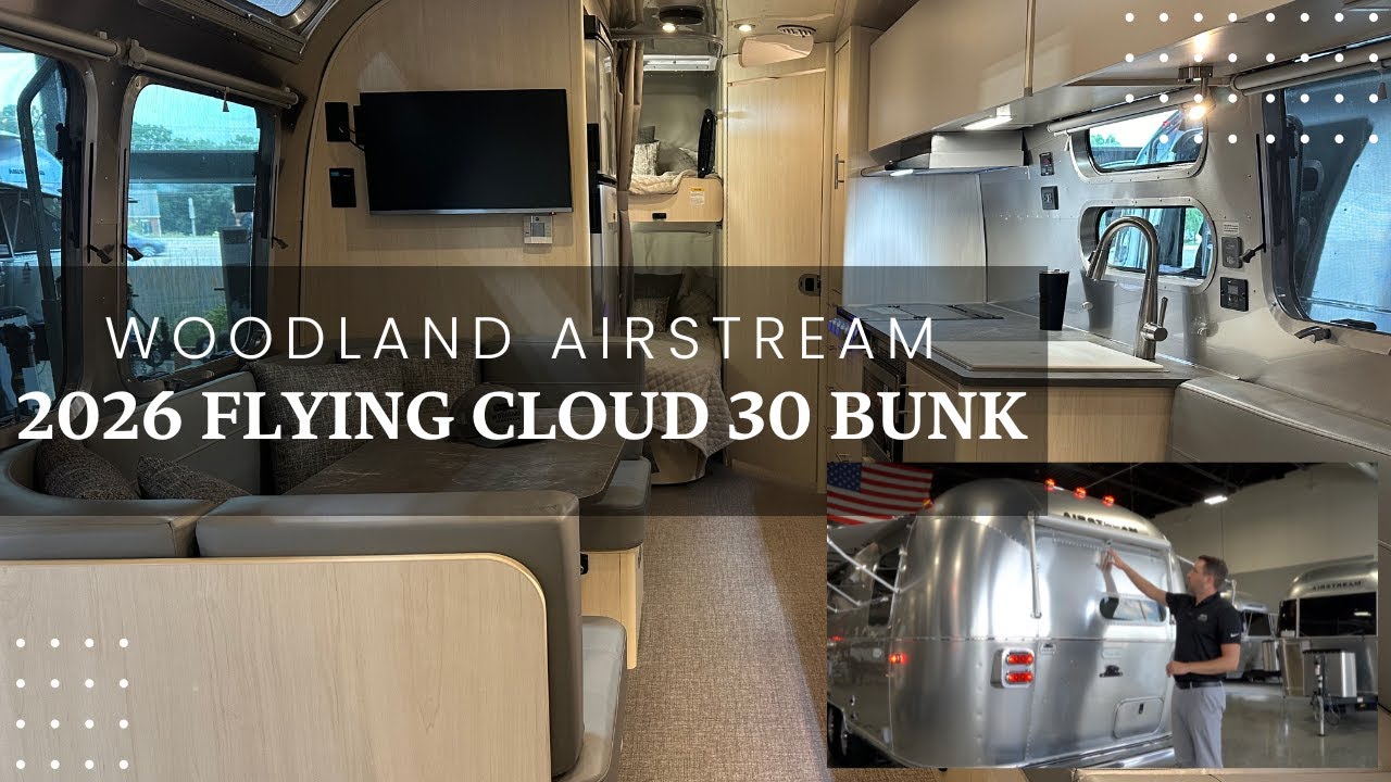 FIRST 2026 AIRSTREAM HAS ARRIVED ON OUR LOT! Flying Cloud 30 Bunk | Sleeps 8! Full Walkthrough!