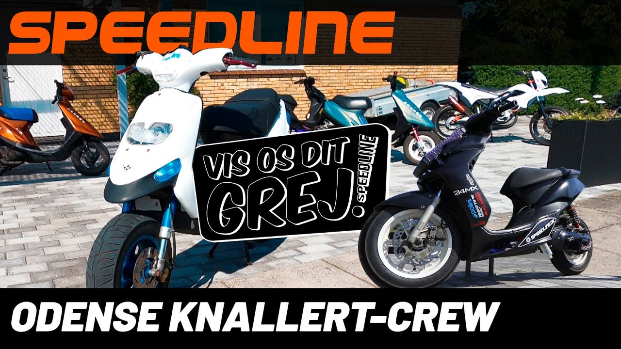 grænse slutningen nok Vis os dit grej: Odense knallert-crew // Show us your gear: Scooter-crew of  Odense DK | Speedline - YouTube