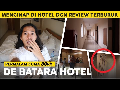 REVIEW HOTEL DE BATARA CIHAMPELAS BANDUNG, Permalam cuma 80Rb tapi banya...