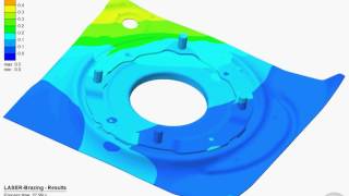 LASER Brazing - Fuel tank ring - Distortion