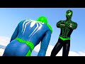 Spider-Verse | Green Spiderman And Green Spider-Man Miles Morales - What If Battle Superheroes