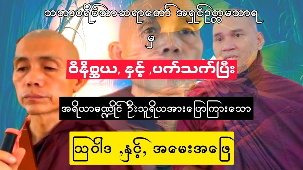 #သဘာဝရိပ်သာဆရာတော်မှ_အရိယာမဏ္ဍိုင်ဦးသူရိယအားပြောကြားသော ဩဝါဒနှင့် အမေးအဖြေ