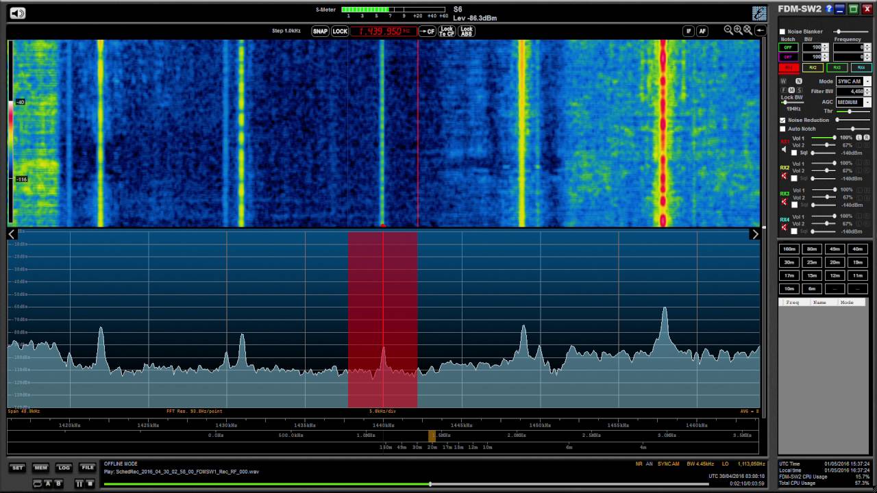 Medium wave DX: WRED 'The Big Jab' 1440 kHz Sports Radio Maine, clear ID