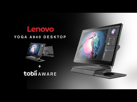 Tobii Aware + Lenovo Yoga A940 Desktop