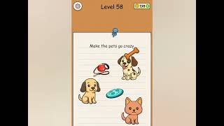 TRICKY BRAIN PUZZLE CHALLENGE LEVEL 58 WALKTHROUGH  screenshot 4