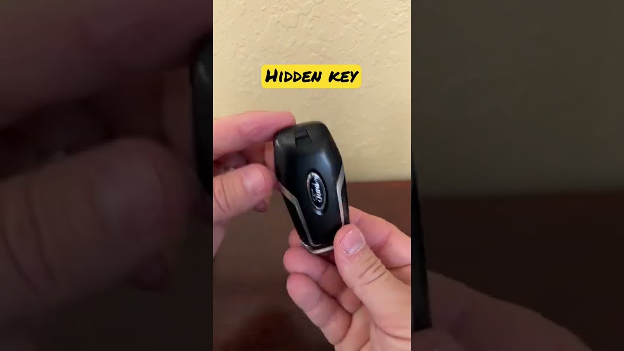 How to Find the Hidden Key in Your Ford Raptor Remote