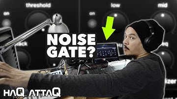 What is a NOISE GATE and how do you use it? | Audio Damage Channel Strip - haQ attaQ