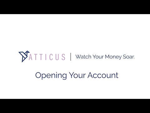 Setting up your Account with Atticus