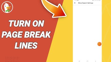 How To Turn On Page Break Lines On DuckDuckGo App