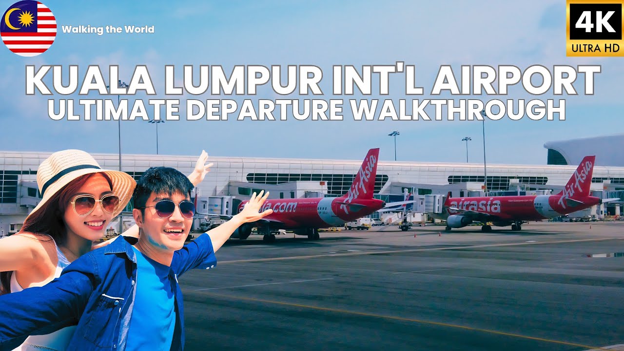 KLIA1 & KLIA 2 Airport 🇲🇾 - From Check-In to Gate: The ULTIMATE Departure Guide [4K]