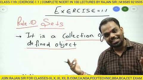 Exercise 1.1 class 11 maths