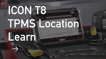 ICON T8 TPMS New Location Learning