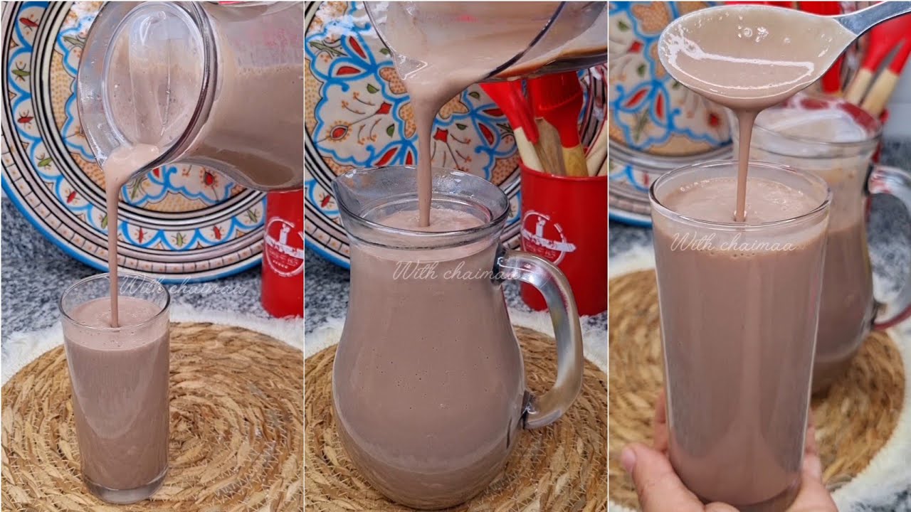 عصير بالشكلاط 😱الا جربتيه مغاديش ابقا اخطاك غيحماقو عليه الوليدات نوضي جربيه 