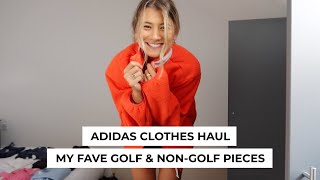 adidas clothing haul autumn winter 2021 | my fave golf and non-golf pieces