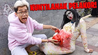 MERINDING!!! PEGANG BAYI ASLI KUNTILANAK YANG BARU MELAHIRKAN! BOCIL NANGIS KEJER LANGSUNG LARI!!!