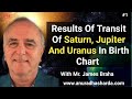 Transits of Saturn, Jupiter and Uranus in birth chart with James Braha  Part 1 | Transit Saturn