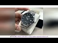 Orient Automatic Men's Watch, Black Dial Stainless Steel Band, Water Resistant Classic Business Wris