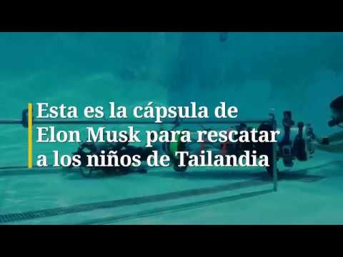 Así es la cápsula de Elon Musk para rescatar a los niños de Tailandia