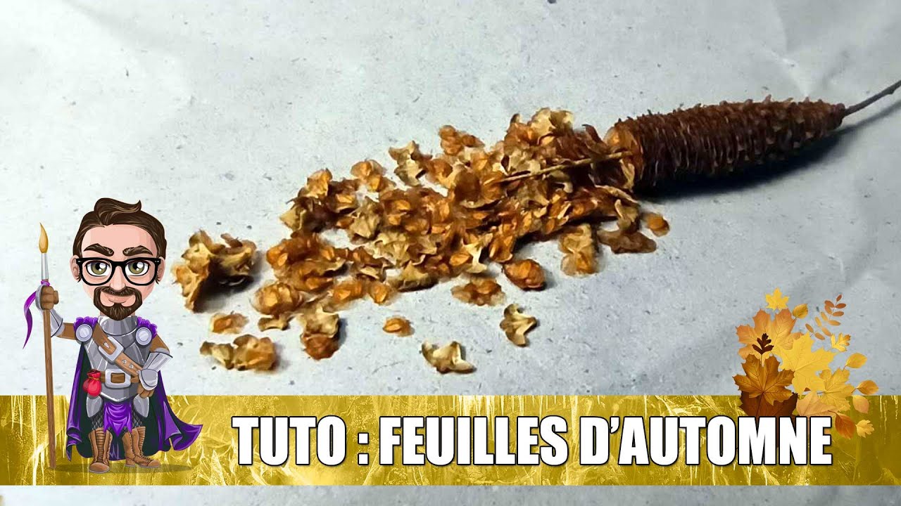 Tuto - Des feuilles d'automne - Rapide et gratuit !