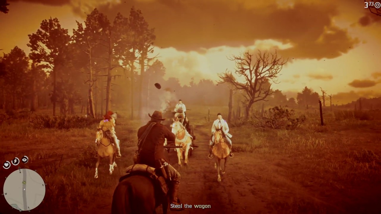 RDR2 Wagon robbery fail