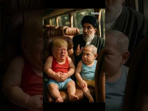 Trump S FUNNIEST Baby Vomit Moment Has Netanyahu CRACKING UP Shorts Trump Ai
