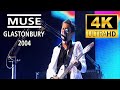 Muse - Glastonbury 2004 | 4K AI Upscale