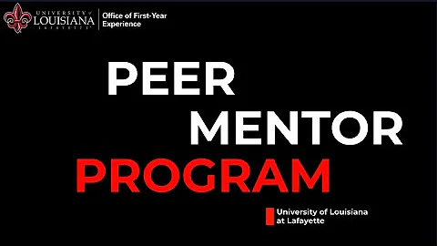 Apply to be a Peer Mentor!