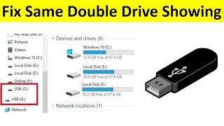 How to Fix Same Double Drive Showing on Windows 11/10